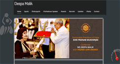 Desktop Screenshot of deepamalik.com